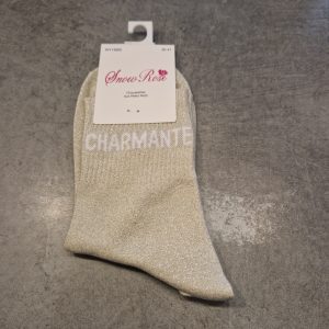 chaussettes à paillettes charmante