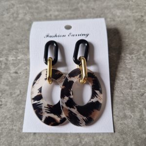 boucles d'oreilles léopard olivia
