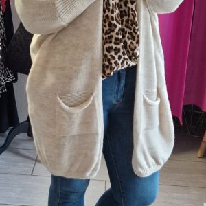 gilet à capuche agatha