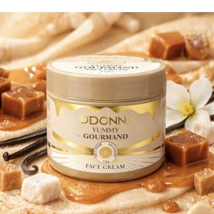 Crème visage vanille caramel