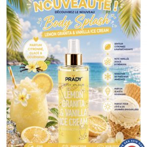 brume prady lemon granita et vanilla ice cream
